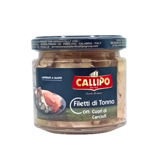 Filetti di Tonno con Cuori di Carciofi