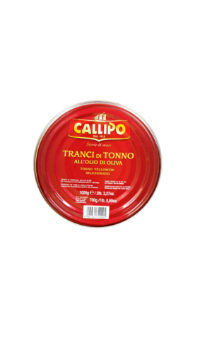 Tranci di Tonno Callipo All'olio di Oliva G1000